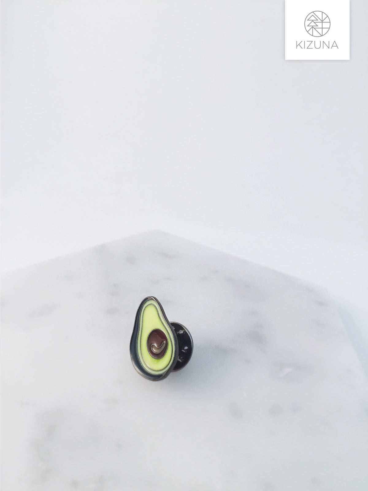 Avocado Enamel Pin