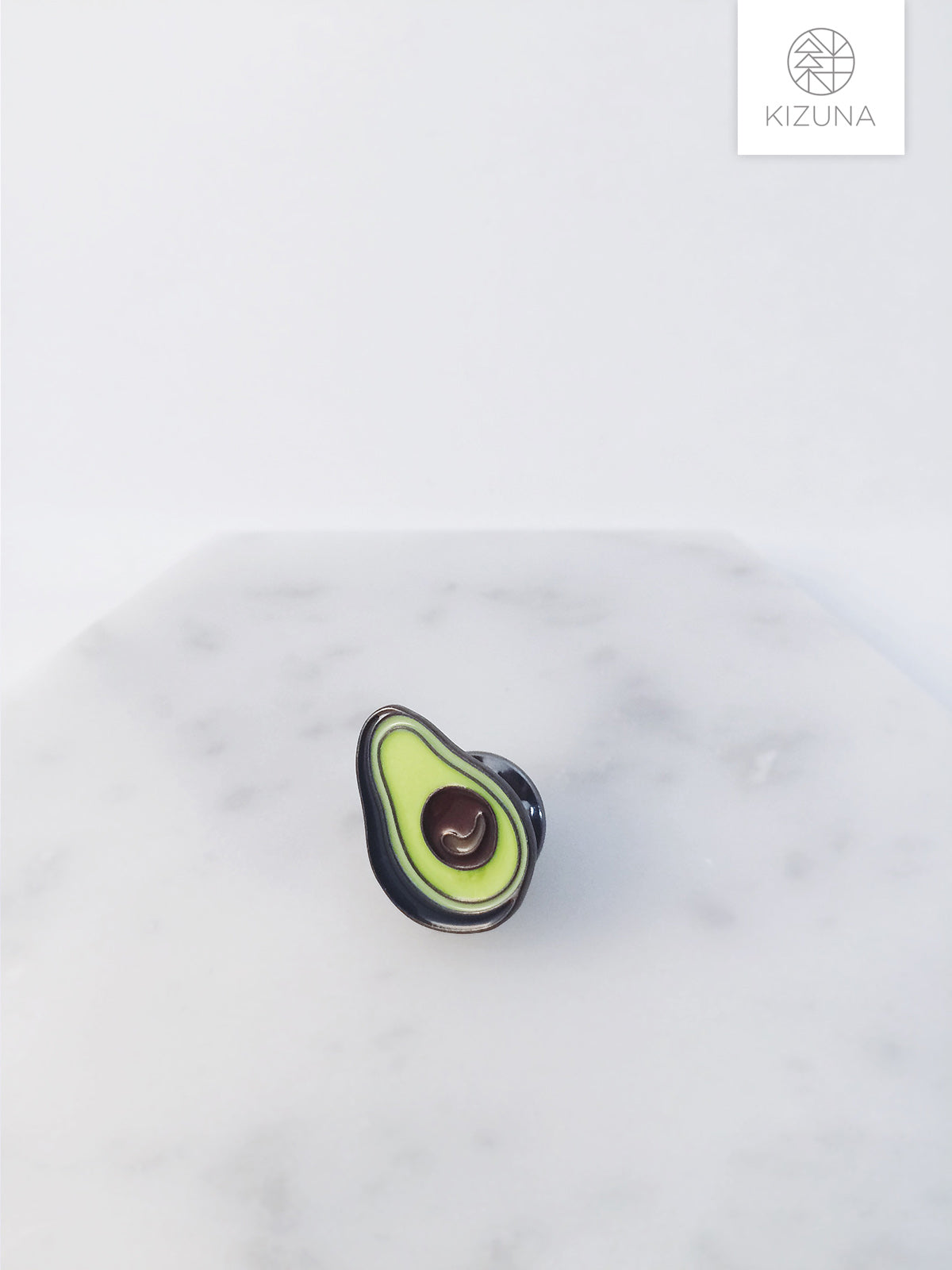 Avocado Enamel Pin