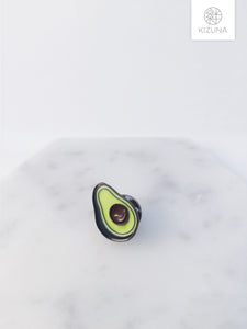 Avocado Enamel Pin