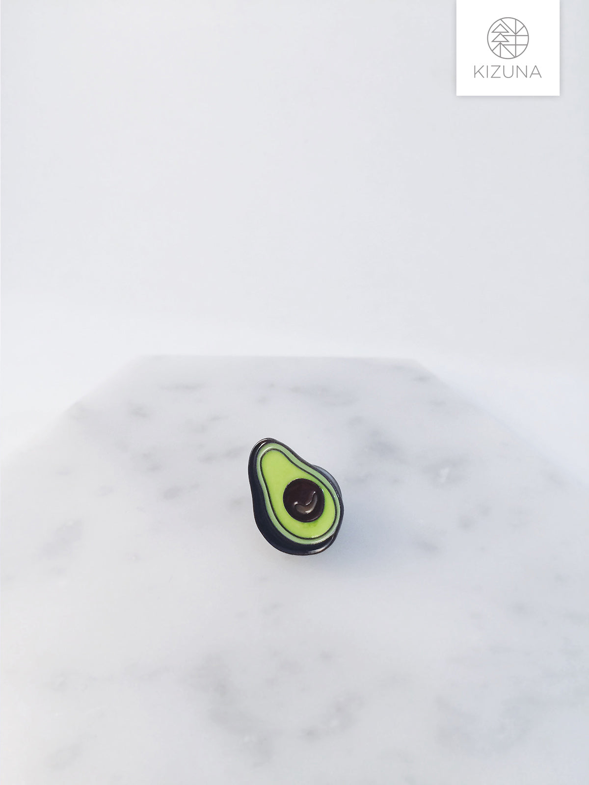 Avocado Enamel Pin