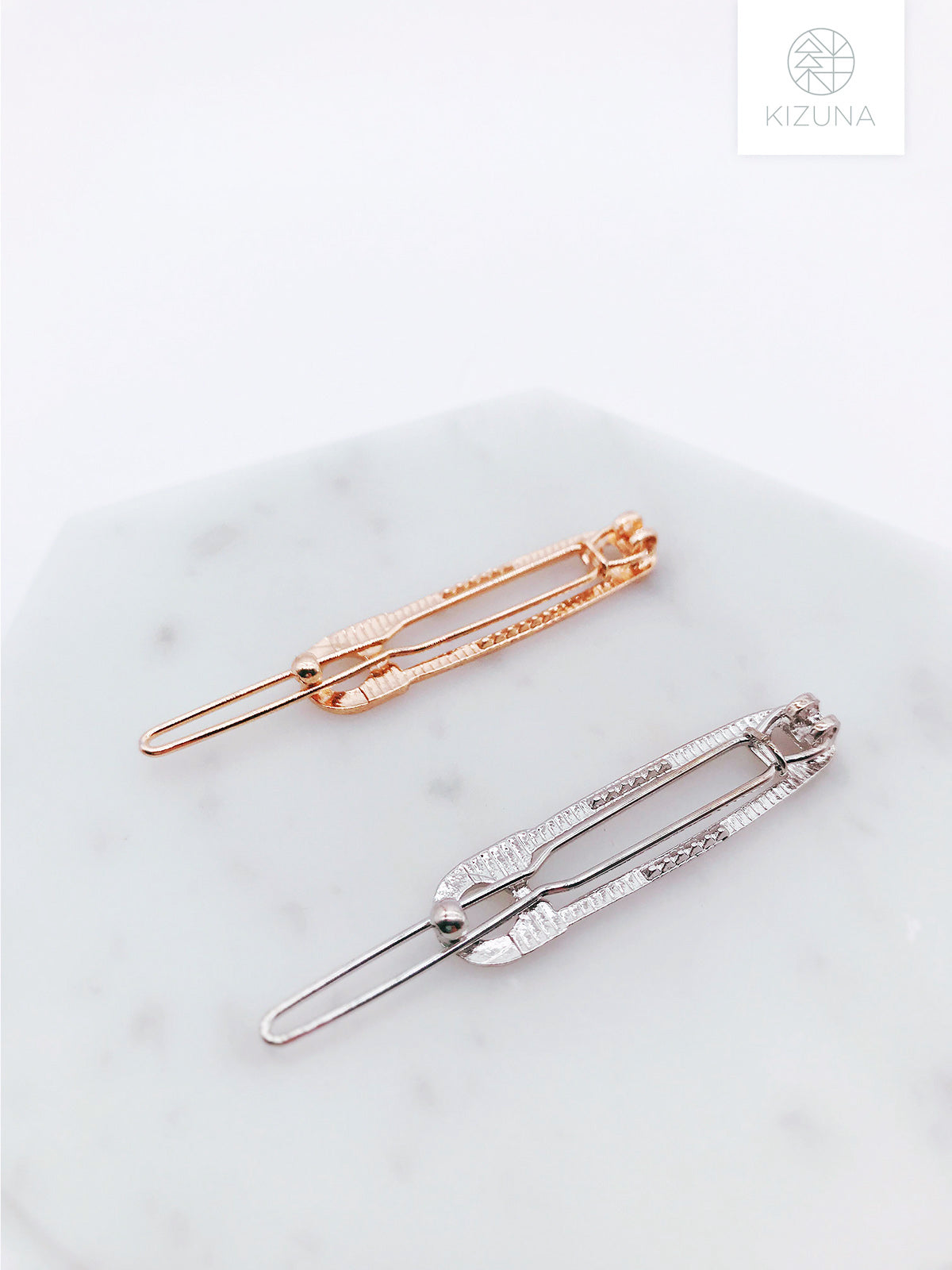 Fun Safety Pin Hairpin