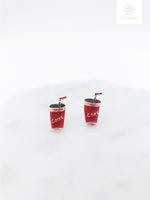 Load image into Gallery viewer, Burger &amp; Coke Earrings (Mix &amp; Match)
