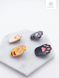 Cat Paws Enamel Pins (4 colors)