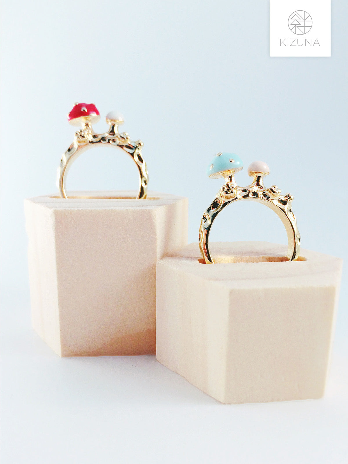 Cute Forest Mushroom Rings (2 Colors)