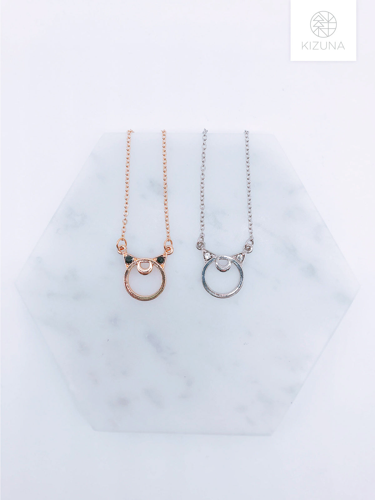 Sailor Moon Luna & Artemis Pendant Necklace