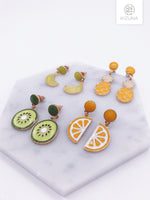 Load image into Gallery viewer, Summer Fruit Earrings (4 Styles)
