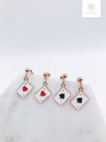 Load image into Gallery viewer, Playing Cards Earrings (Mix &amp; Match)
