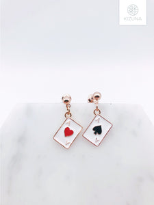 Playing Cards Earrings (Mix & Match)