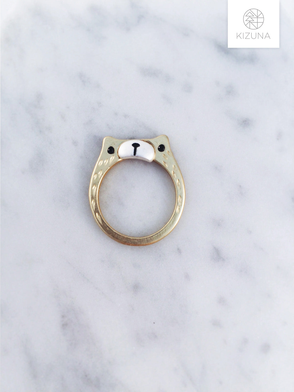 Curious Bear Ring