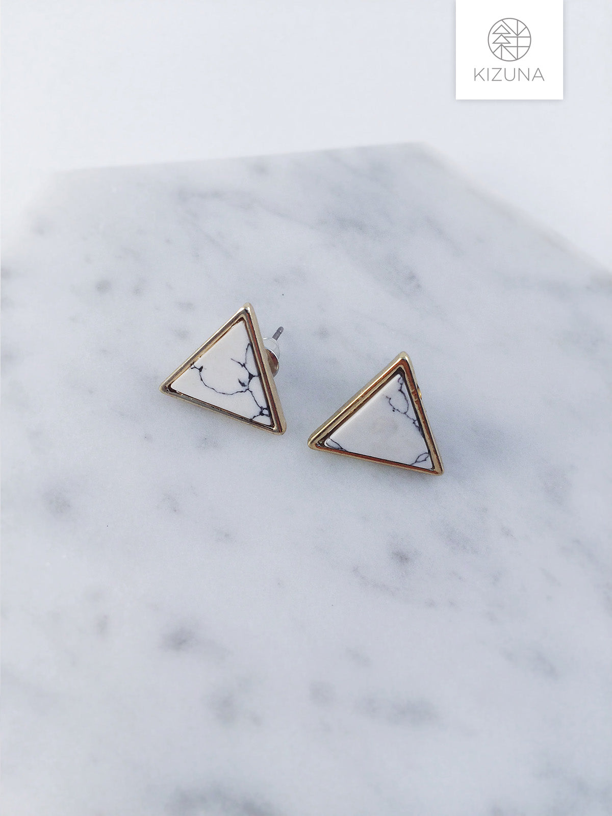 Minimalist Marble Shape Earrings (3 shapes)