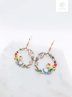 Load image into Gallery viewer, Princess hoop Earrings (4 Styles)
