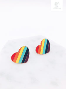 LGBT Pride Rainbow Collar Pin