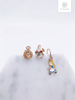 Load image into Gallery viewer, Fairytale Mix &amp; Match Earring Sets (Alice in Wonderland, Red Riding Hood, Snow White)
