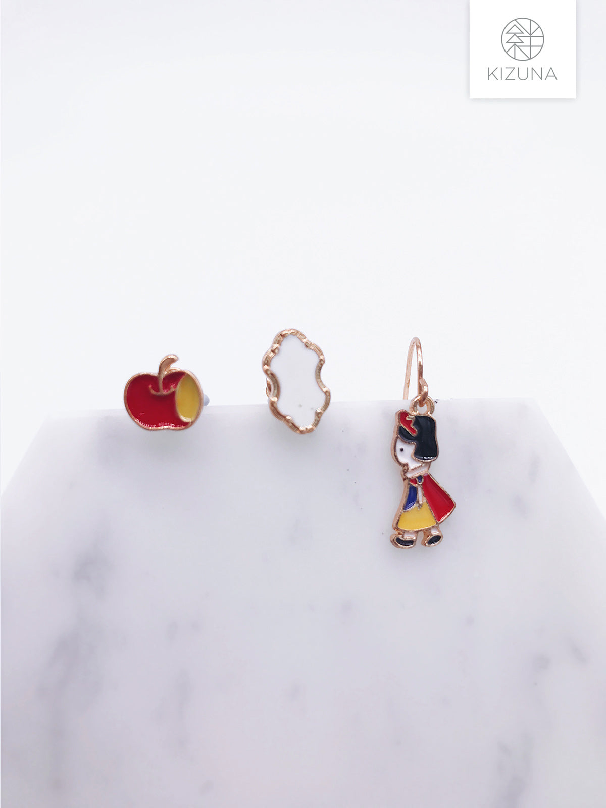 Fairytale Mix & Match Earring Sets (Alice in Wonderland, Red Riding Hood, Snow White)