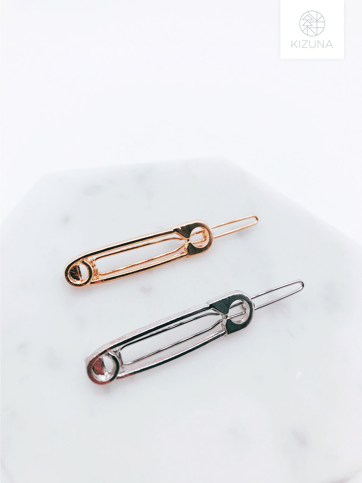 Fun Safety Pin Hairpin