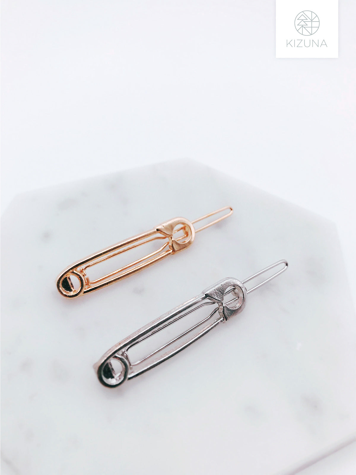 Fun Safety Pin Hairpin