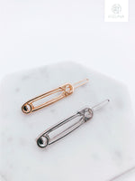 Load image into Gallery viewer, Fun Safety Pin Hairpin
