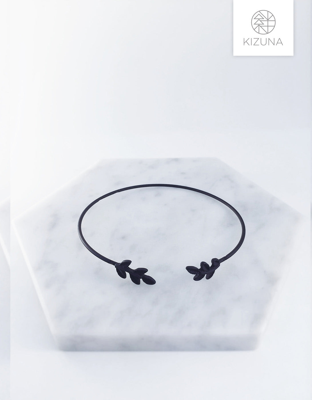 Open Leaf Cuff Bangle (3 Colors)