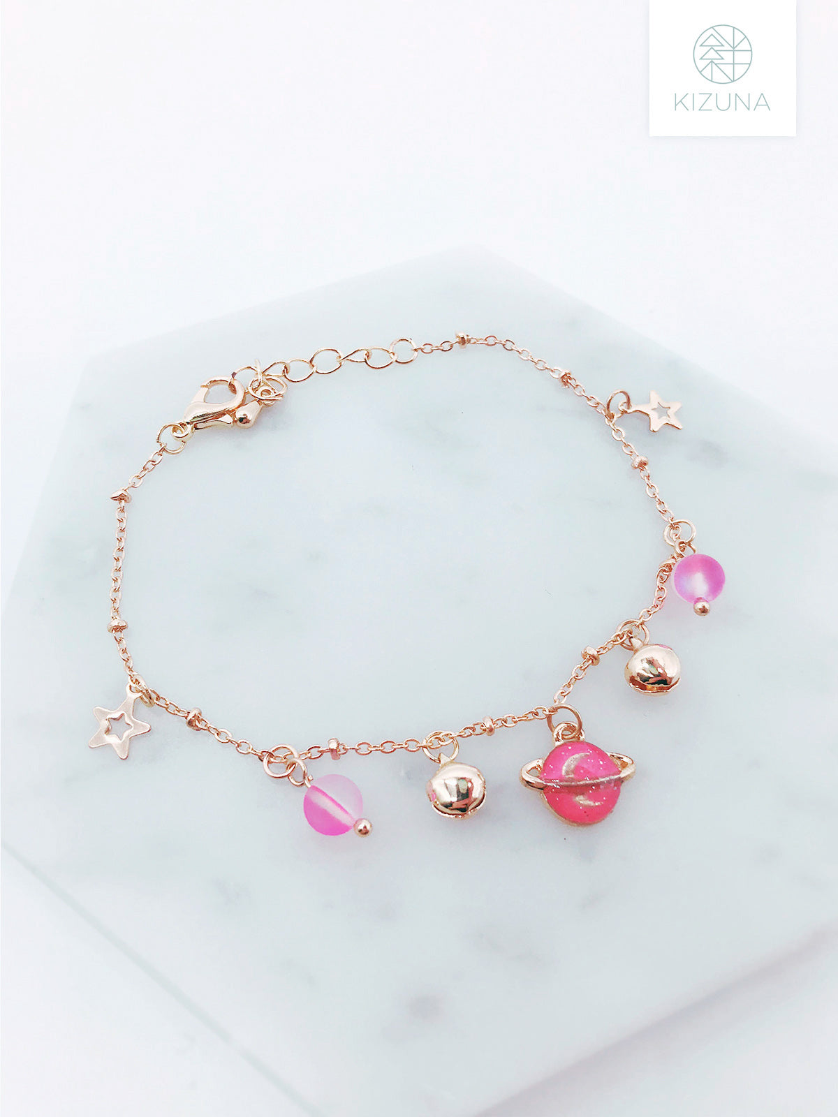 Saturn Bell Bracelet