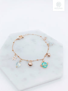 Saturn Bell Bracelet