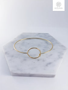 Minimalist Circle  Bangle (2 Colors)