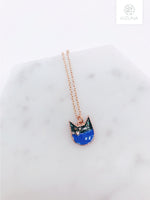 Load image into Gallery viewer, Galaxy Cat Necklace (3 Colors)
