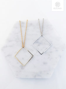 Minimalist Trendy Square Necklace