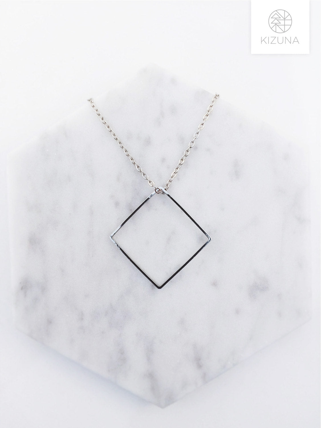 Minimalist Trendy Square Necklace