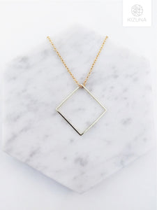 Minimalist Trendy Square Necklace