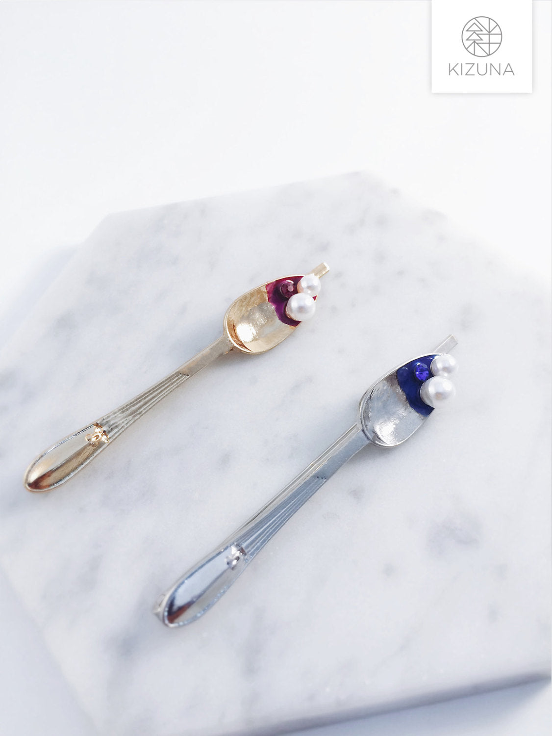 Spoon & Fork Hair Pin (2 Colors)