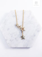 Load image into Gallery viewer, Everlasting Star Long Necklace (2 colors)
