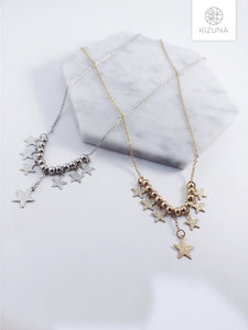 Fuzzy Star Necklace (2 Colors)