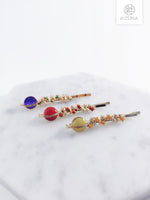 Load image into Gallery viewer, Saturn Galaxy Hairpin (3 Colors)
