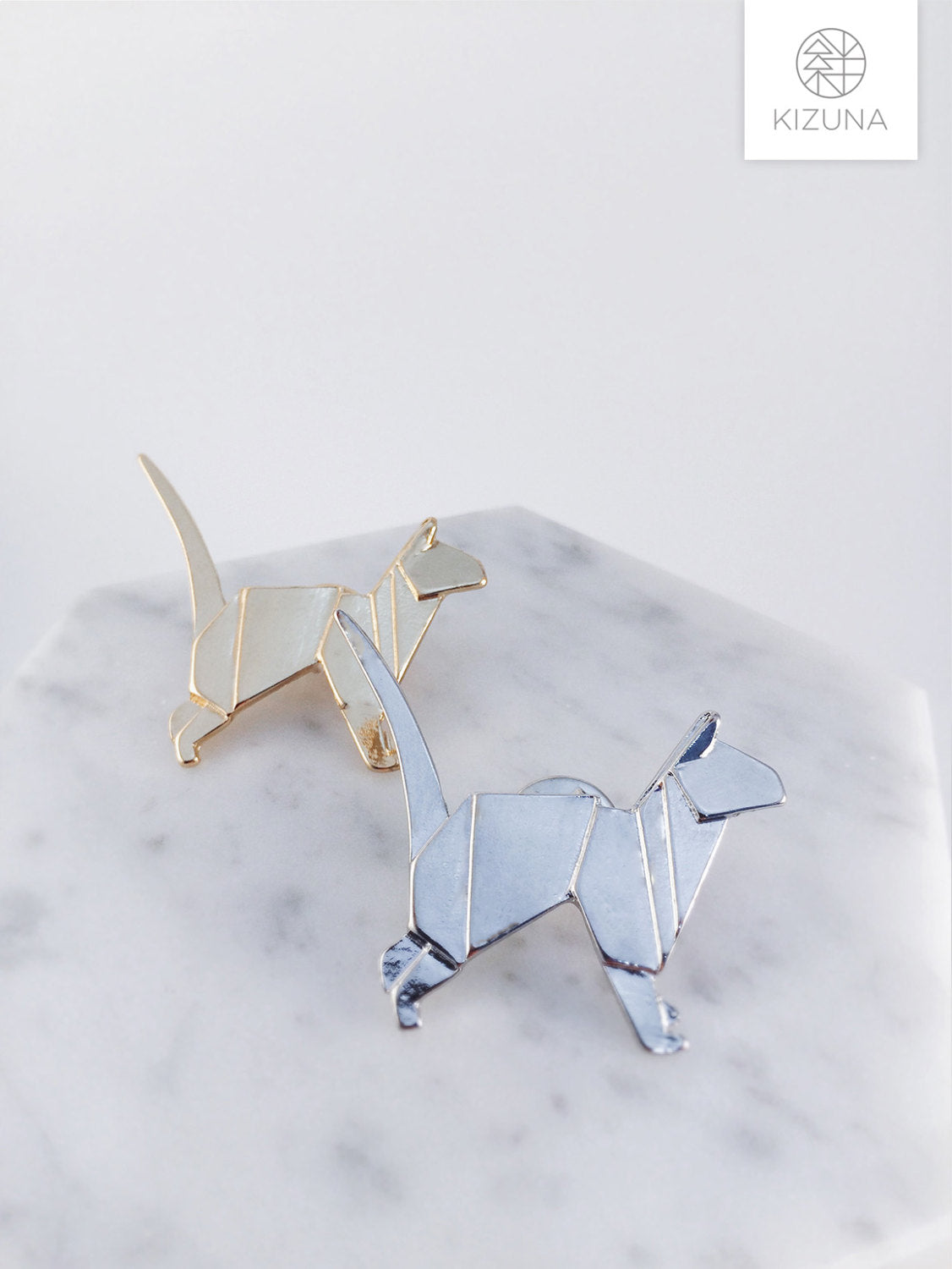 Japanese Origami Animal Pin (4 Styles)