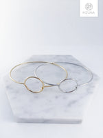 Load image into Gallery viewer, Minimalist Circle  Bangle (2 Colors)
