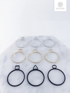 Minimalist Multi Shape Stackable Ring (3 Shapes)