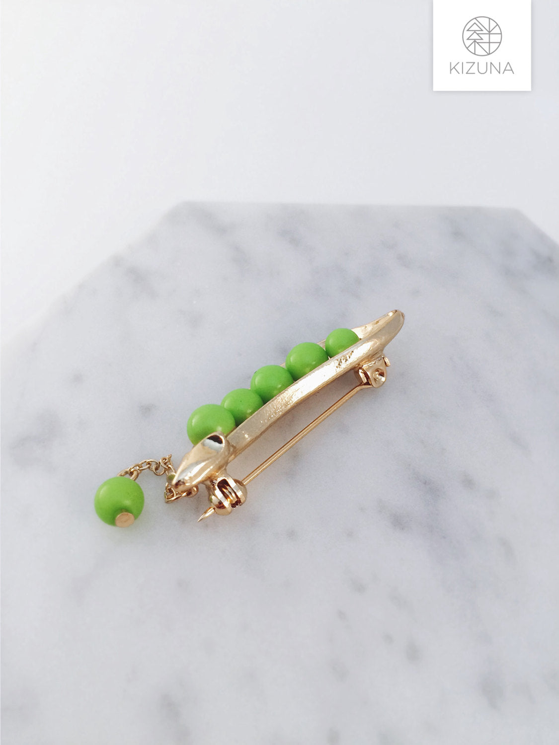 Japanese Edamame Brooch