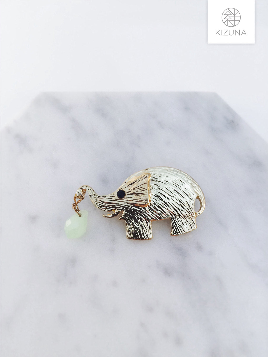 Carefree Little Elephant Pin