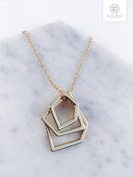 Load image into Gallery viewer, Minimalist Multi Layered Irregular Shaped Long Necklace
