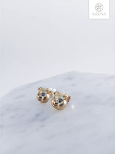 Fluffy Bear Stud Earrings (3 colors)