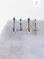 Load image into Gallery viewer, Bon Appétit! Spoon &amp; Fork Earrings
