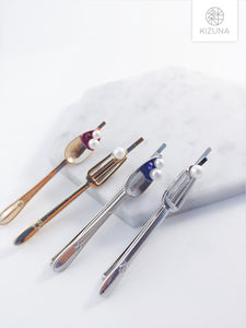 Spoon & Fork Hair Pin (2 Colors)