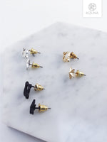 Load image into Gallery viewer, Space x Star Stud Earrings (3 Colors)
