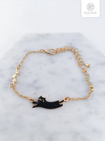 Load image into Gallery viewer, Fly Cat to The Moon (Necklace &amp; Bracelet)
