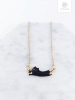 Load image into Gallery viewer, Fly Cat to The Moon (Necklace &amp; Bracelet)
