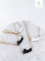 Load image into Gallery viewer, Fly Cat to The Moon (Necklace &amp; Bracelet)
