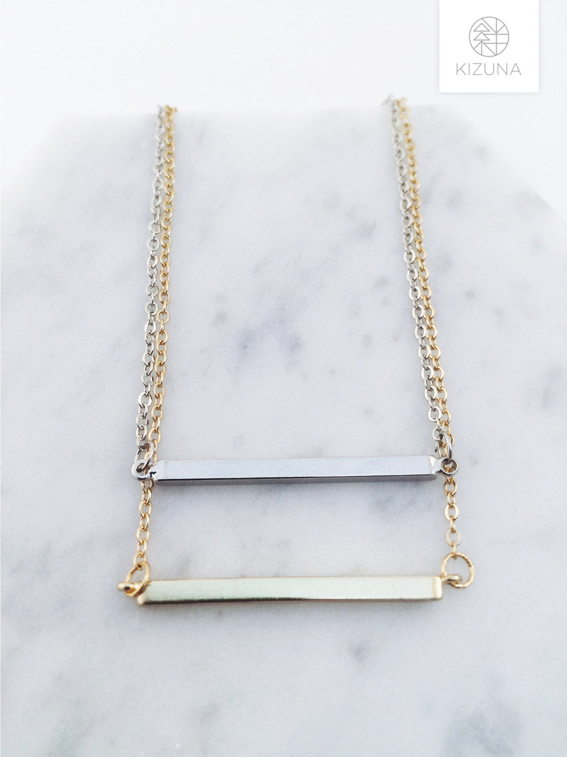 Minimalist Bar Necklace (2 Colors)