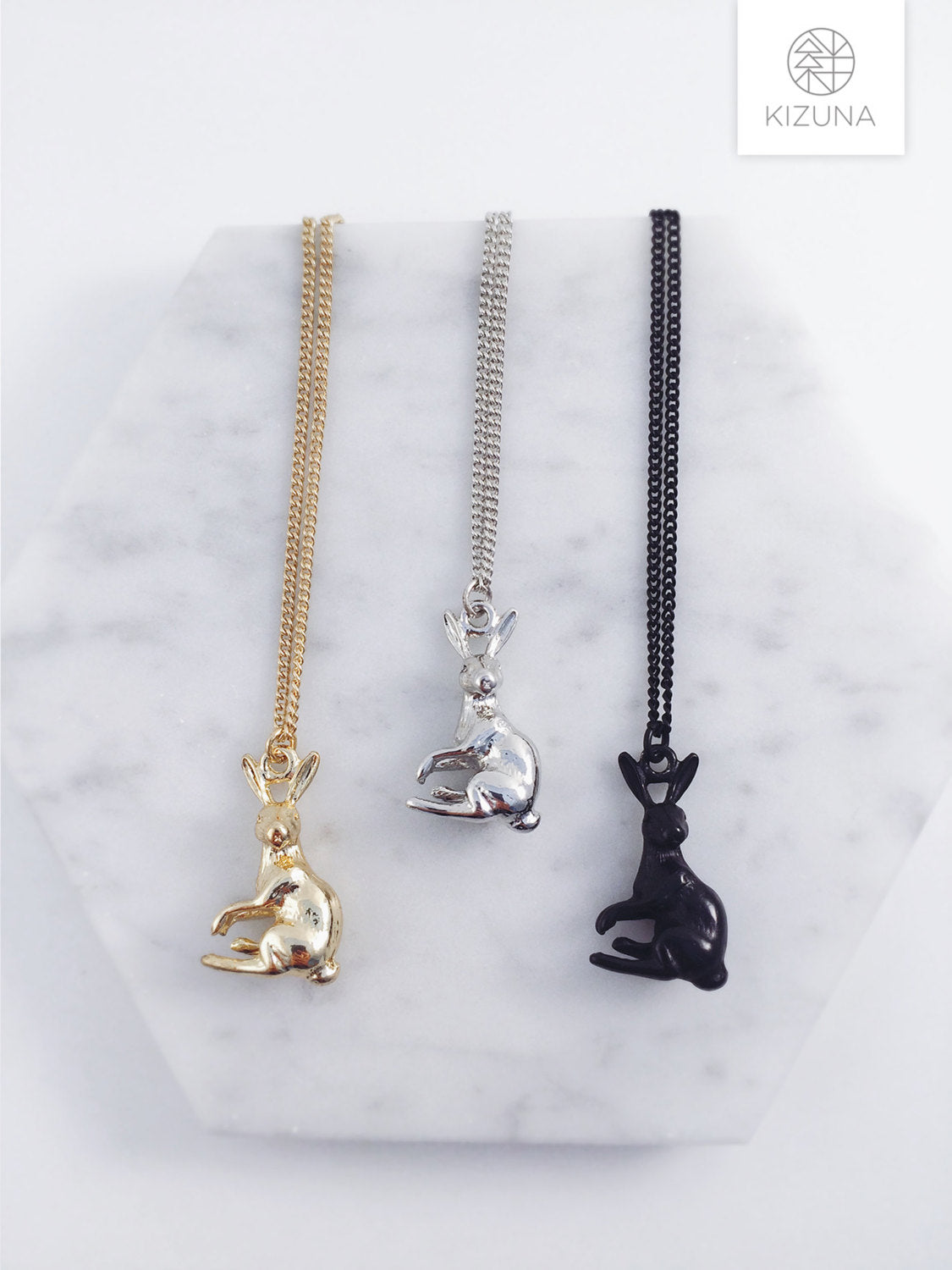 3D Kangaroo Necklace