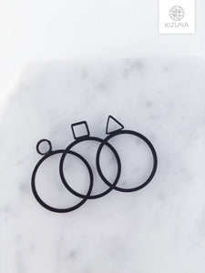 Minimalist Multi Shape Stackable Ring (3 Shapes)