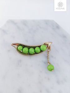 Japanese Edamame Brooch